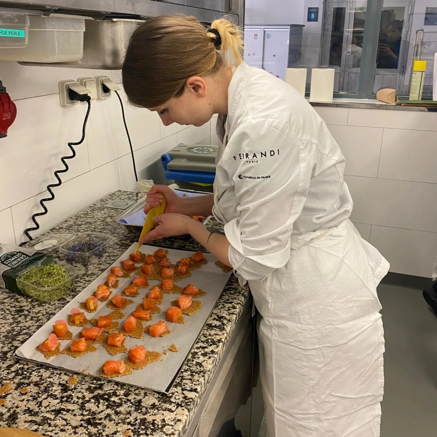 Delphine, pâtissière passionnée à Vauréal
